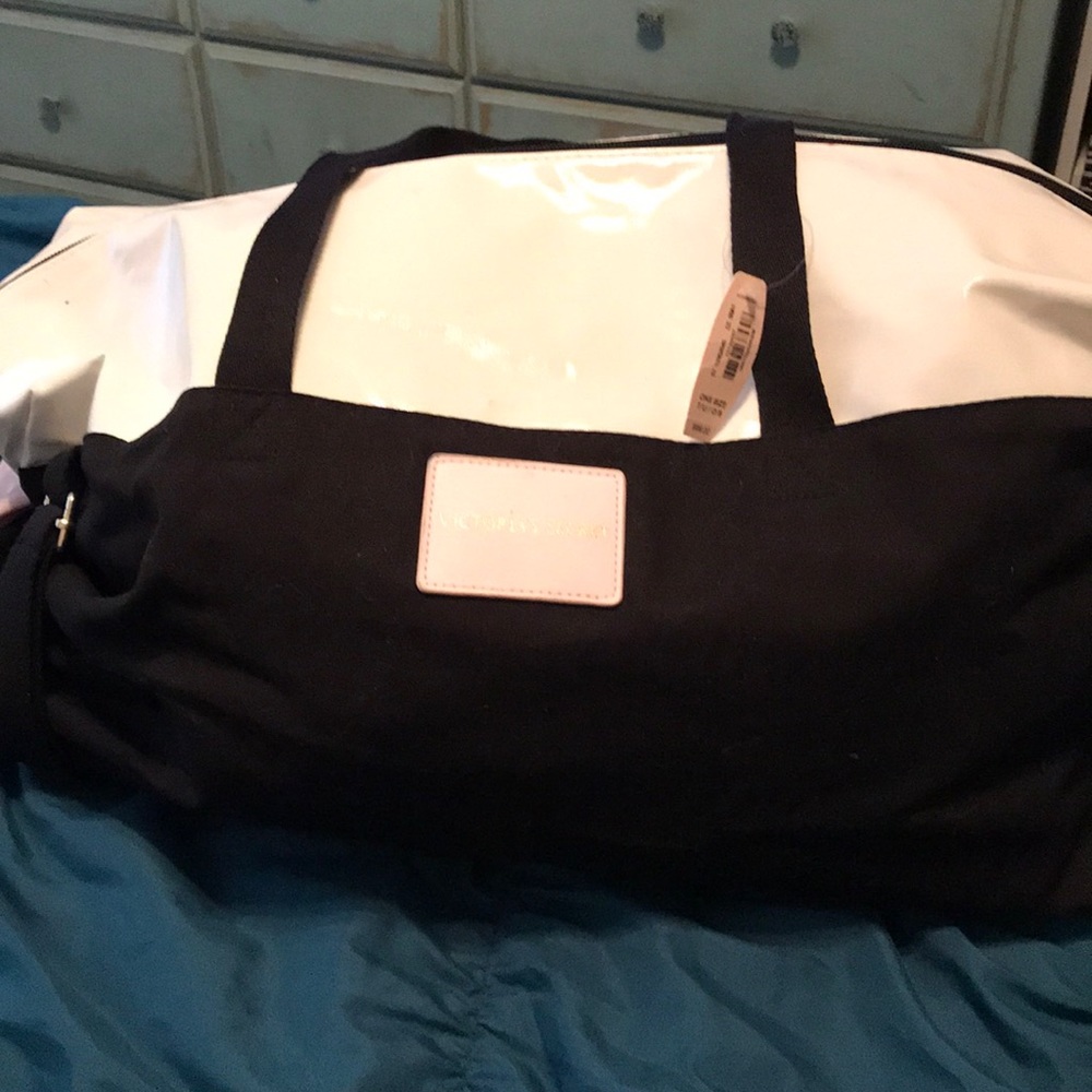 Victoria’s Secret duffle bag!
